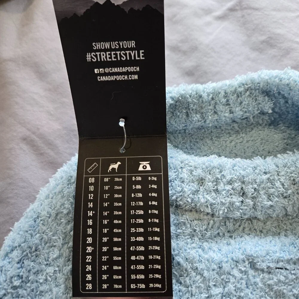 NWT - Canada Pooch - Pastel Party Sweater - Size 24 - Picture 5 of 5